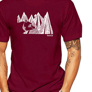 New Mountain Bear Organic Cotton T-shirt Organic Mens Apparel » Planet Green Eco-Friendly Shop