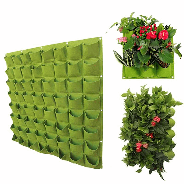 Indoor And Outdoor Green Hanging Planting Bag Garden Accessories » Planet Green Eco-Friendly Shop
